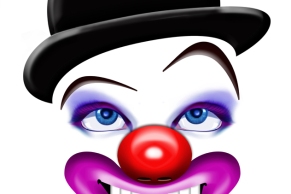 Clown Maske