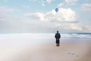 Mann am Meer