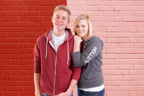 Teenager-Paerchen