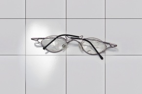 Zesprungende Brillengläser